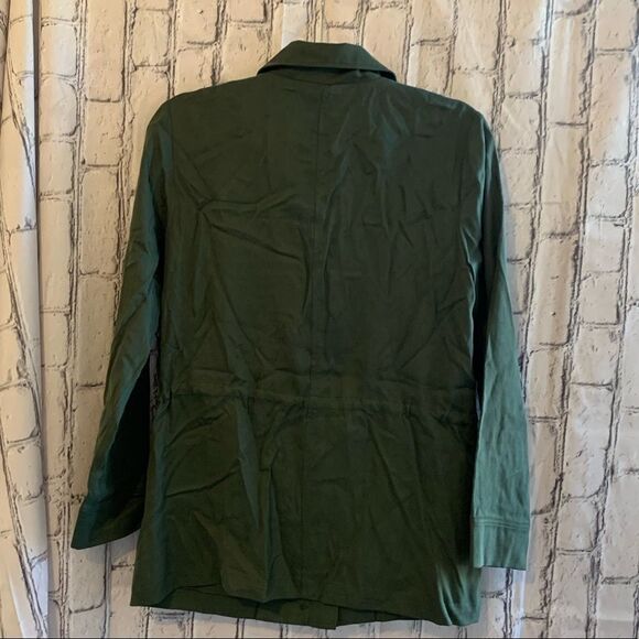 BB Dakota Long Sleeves Olive Green Jacket NWT - Picture 8 of 9